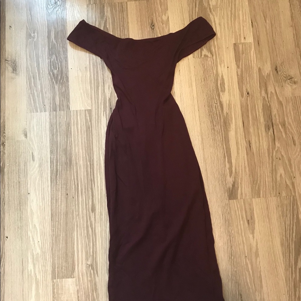 American Apparel Cross back Midi Dress